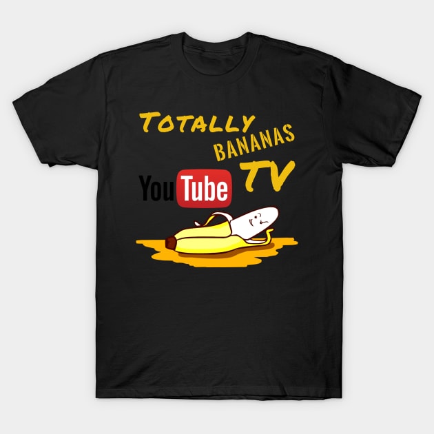 TBTV Banana Totally Chillin Design T-Shirt by TBTV/Merch